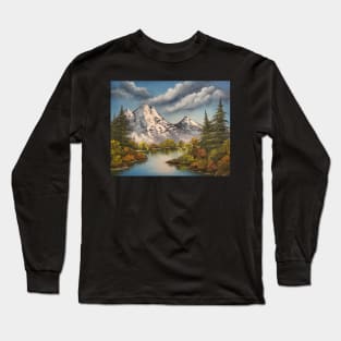 Cabin in the Mountains Long Sleeve T-Shirt